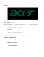 Предварительный просмотр 34 страницы Acer V173 Service Manual