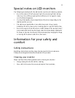 Preview for 3 page of Acer V183HV User Manual