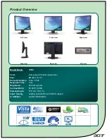 Preview for 3 page of Acer V193 Brochure & Specs