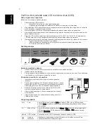 Предварительный просмотр 68 страницы Acer V193W - bm - 19" LCD Monitor Quick Start Manual