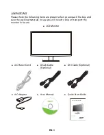 Предварительный просмотр 10 страницы Acer V195WL User Manual