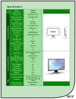 Предварительный просмотр 5 страницы Acer V203H Brochure & Specs