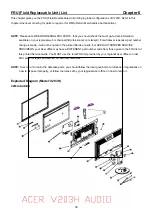 Предварительный просмотр 38 страницы Acer V203H Service Manual