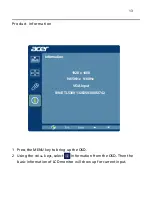 Preview for 25 page of Acer V246HQL User Manual