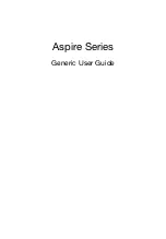 Preview for 1 page of Acer V3-7710 Generic User Manual