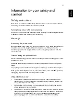 Preview for 3 page of Acer V3-7710 Generic User Manual