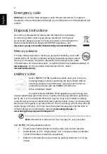 Предварительный просмотр 10 страницы Acer V3-7710 Generic User Manual