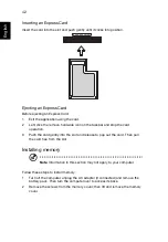 Preview for 62 page of Acer V3-7710 Generic User Manual