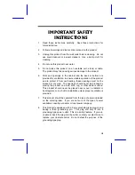 Preview for 3 page of Acer V60N Safety Instructions