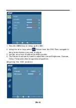 Предварительный просмотр 27 страницы Acer VA241Y User Manual
