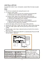 Предварительный просмотр 21 страницы Acer VA271 User Manual