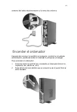 Предварительный просмотр 33 страницы Acer Veriton 2800 Guía Del Usuario