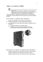 Предварительный просмотр 45 страницы Acer Veriton 2800 Guía Del Usuario