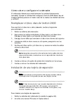 Предварительный просмотр 49 страницы Acer Veriton 2800 Guía Del Usuario