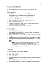 Предварительный просмотр 17 страницы Acer Veriton 2800 Manual Do Utilizador