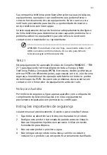 Предварительный просмотр 71 страницы Acer Veriton 2800 Manual Do Utilizador