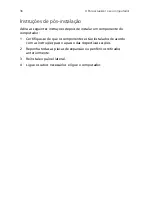 Preview for 44 page of Acer Veriton 2800 (Portuguese) Manual Do Utilizador