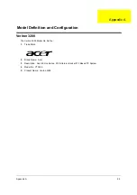 Предварительный просмотр 91 страницы Acer Veriton 3200 Service Manual