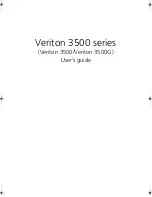 Acer Veriton 3500 User Manual preview