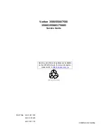 Предварительный просмотр 1 страницы Acer Veriton 3500G Service Manual