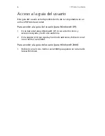 Предварительный просмотр 12 страницы Acer Veriton 3600GT Guía Del Usuario