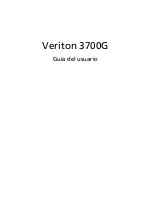 Acer Veriton 3700G Guía Del Usuario предпросмотр