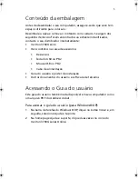 Предварительный просмотр 11 страницы Acer Veriton 3700G Guia Do Usuário