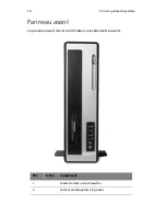 Предварительный просмотр 16 страницы Acer Veriton 3700G Manuel D'Utilisation