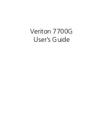 Preview for 1 page of Acer Veriton 3700G User Manual