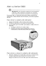 Preview for 47 page of Acer Veriton 5800 Guía Del Usuario