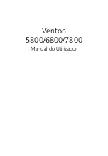 Preview for 1 page of Acer Veriton 5800 Manual Do Utilizador