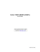 Preview for 1 page of Acer Veriton 5900Pro Service Manual