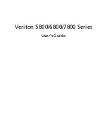 Предварительный просмотр 1 страницы Acer Veriton 6800 User Manual