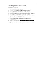 Предварительный просмотр 69 страницы Acer Veriton 6800 User Manual