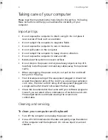 Предварительный просмотр 14 страницы Acer Veriton 7500GE Series User Manual