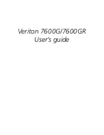 Preview for 1 page of Acer Veriton 7600G User Manual