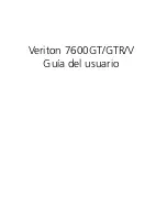 Preview for 1 page of Acer Veriton 7600GT (Spanish) Guía Del Usuario