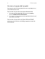 Предварительный просмотр 12 страницы Acer Veriton 7600GT (Spanish) Guía Del Usuario