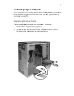 Предварительный просмотр 67 страницы Acer Veriton 7600GT User Manual