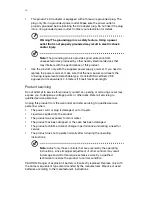 Предварительный просмотр 4 страницы Acer Veriton A430_31 User Manual