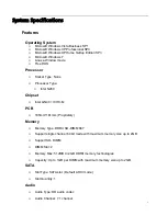 Preview for 7 page of Acer Veriton Hornet N260G Service Manual