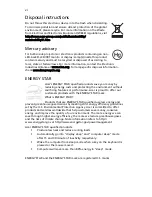 Предварительный просмотр 6 страницы Acer Veriton Hornet N260G User Manual