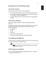 Предварительный просмотр 13 страницы Acer Veriton Hornet N260G User Manual
