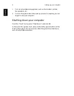 Предварительный просмотр 14 страницы Acer Veriton Hornet N260G User Manual