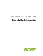 Preview for 31 page of Acer Veriton N2110G Quick Setup Manual