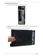 Предварительный просмотр 70 страницы Acer Veriton X2610 Service Manual