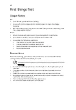 Preview for 8 page of Acer VL7860 User Manual