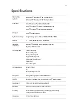 Preview for 11 page of Acer VT2800-U-P5210 User Manual