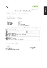 Preview for 9 page of Acer VW257 User Manual