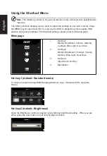 Preview for 20 page of Acer VW257 User Manual